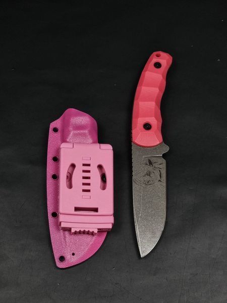 EDC Knife "Yarchuk" | Pink Edition Anime & "Mommy's Master" Engraving