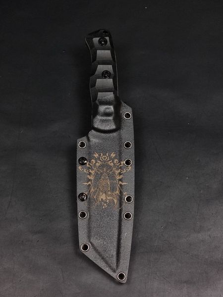 Tactical Knife &ldquo;Tanto&rdquo; | Anime Engraving &ldquo;Sharingan & ANBU&rdquo;