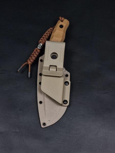 Bushcraft Knife "Yarchuck" Coyote Color GV1 Engraving