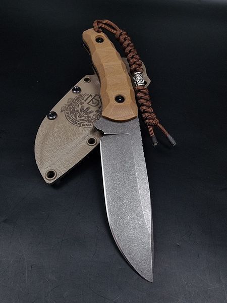 Bushcraft Knife "Yarchuck" Coyote Color GV1 Engraving