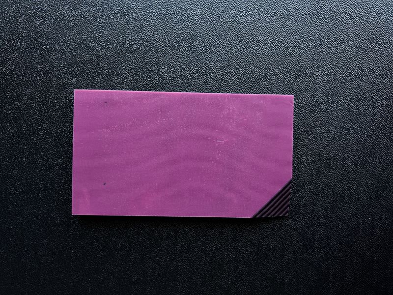 Micarta, sleeve pads (Black and pink) 6 mm.