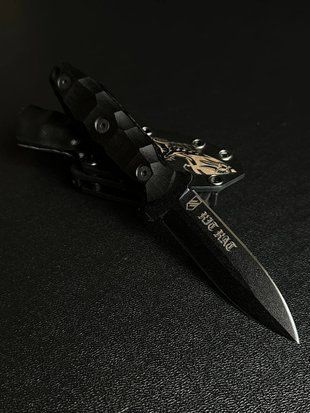 Sirko &ndash; a hunting knife for those who feel nature with their heart and act without compromise (black polymer, black handle, black scabbard)