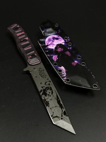 Tactical Knife "Tanto" | Anime Design "Night Moon