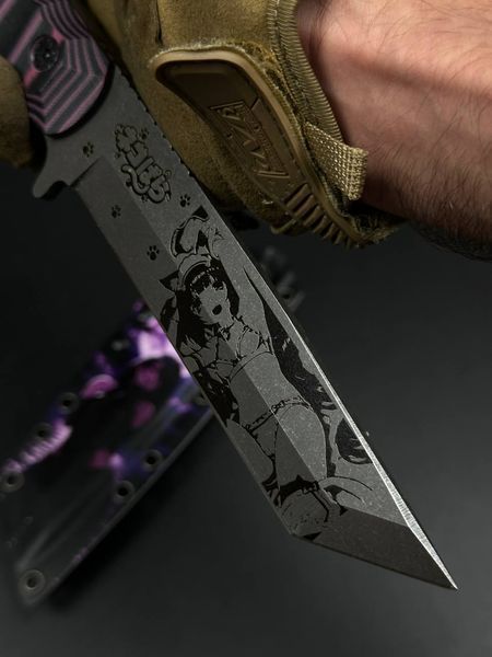 Tactical Knife "Tanto" | Anime Design "Night Moon