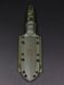 Combat Knife "Vakulich" | Black-Green Micarta, Owl Engraving and "Zyat" Inscription