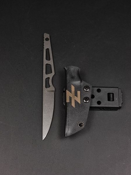 EDC Knife "Sikorskiy" | Skeleton design with engraving