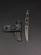 EDC Knife "Sikorskiy" | Skeleton design with engraving