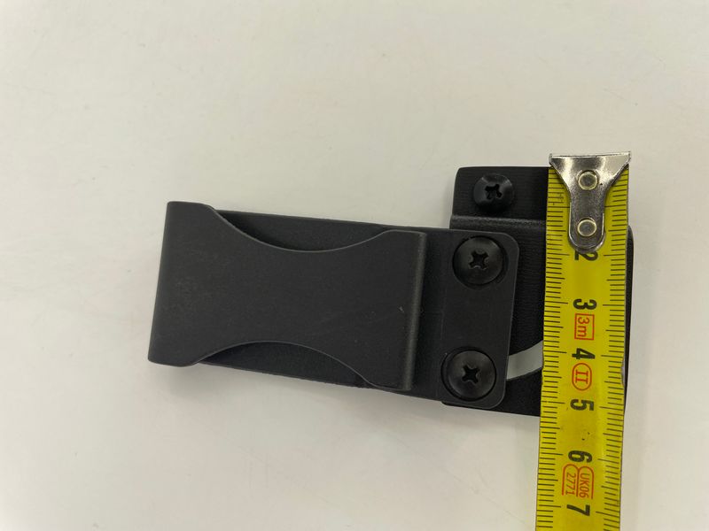 Attachment for sheaths - free suspension swivel (90 degrees, plastic)