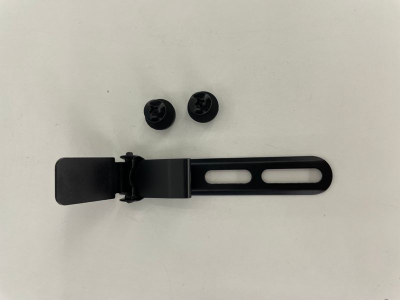 Clamping clip, metal, for case and holster made of kydex (plastic), replica of Ulti Clip, size M