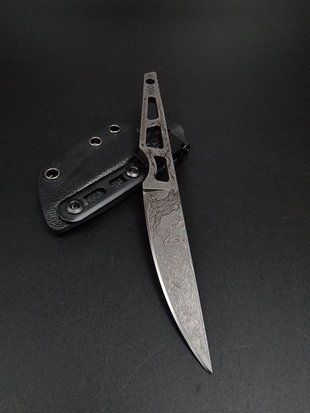 Ніж EDC скелетник &laquo;Сікорський&raquo; Сірий Stonewash | Гравіювання &laquo;Ліс та Мамай&raquo; SISGRU-22052024 фото