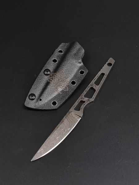 Ніж EDC скелетник &laquo;Сікорський&raquo; Сірий Stonewash | Гравіювання &laquo;Ліс та Мамай&raquo; SISGRU-22052024 фото