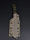 Survival Knife "Shchedryk" | Olive Micarta and Phoenix Engraving