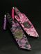 Tactical Knife "Tanto" | Pink Camo | Scandinavian Runes Engraving