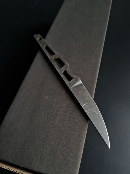 Simple skeleton knife "Sikorsky" (etching)