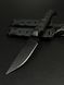Bushcraft Knife "Stus" | Black Micarta