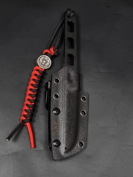 EDC Knife "Puluy" | "Nord Division" Black with Operator Engraving
