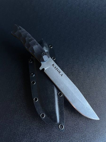 Haydamak - tourist knife (black handle)