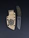 EDC Knife "Korolov" with Multicam Paracord and Nord Division Engraving