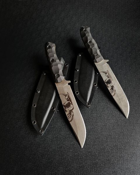 Haydamak - tourist knife (double knives)