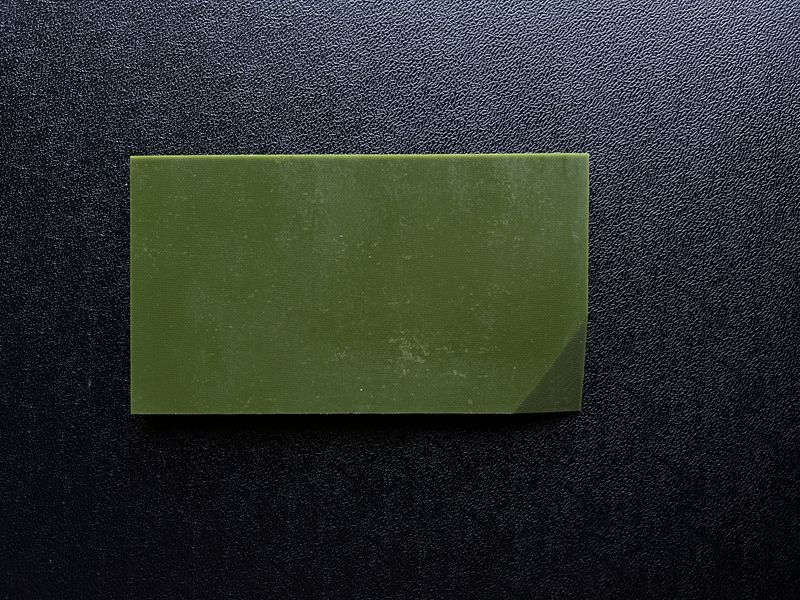 Micarta, handle pads, sheet (green) 8 mm.