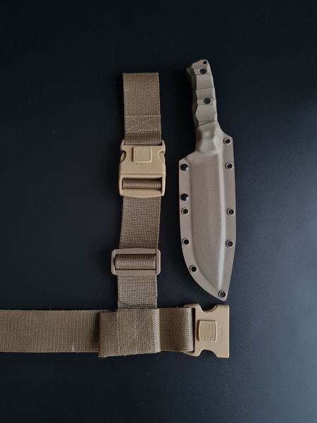 "Haidamak" military knife, multi-purpose (etching, tang handle, tang scabbard)