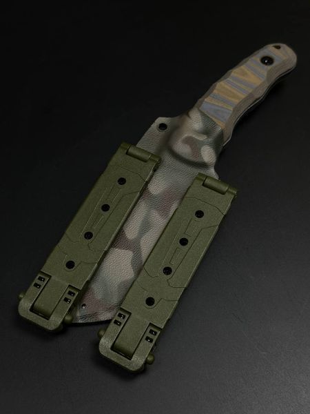 EDC Knife "Yarchuck" Cappuccino Color Anime Engraving