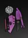 EDC Knife "Paton" | Pink Paracord, Nord Division Engraving