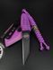 EDC Knife "Paton" | Pink Paracord, Nord Division Engraving