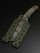 EDC Knife "Yarchuck" Cappuccino Color Anime Engraving