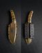 Tiger Trapper polymer black - multipurpose, compact knife (Olive handle, colored scabbard)