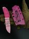 EDC Knife "Korolov" | Pink Paracord Wrap with Anime Engraving