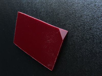 Micarta, sleeve pads (Burgundy) 6 mm.