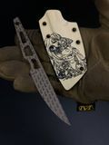 Ніж EDC &laquo;Сікорський&raquo; | &laquo;Sikorskiy&raquo; Гравіювання Fuck та Дівчина Pin-up SITBEU-24052024 фото