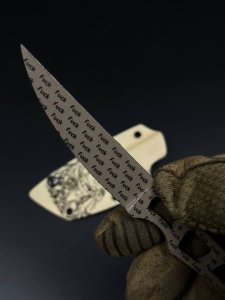 Ніж EDC &laquo;Сікорський&raquo; | &laquo;Sikorskiy&raquo; Гравіювання Fuck та Дівчина Pin-up SITBEU-24052024 фото