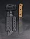 Combat knife "Tanto" | "Nord Division" Tan Micarta, Ukraine or Death Engraving