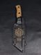 Combat knife "Tanto" | "Nord Division" Tan Micarta, Ukraine or Death Engraving