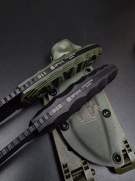 Tactical Knife "Yarchuck" | "Yarchuck" Paired Set with Wolf Engraving