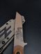 Tactical Knife "Tanto" Tan Micarta | Warrior and Callsigns Engraving