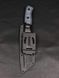 Tactical Knife "Tanto" | "Viking Spirit" Black Micarta (Tek-Lok)