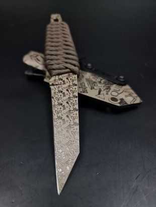 EDC Knife "Paton" | Rock Legends (Coyote, Paracord)