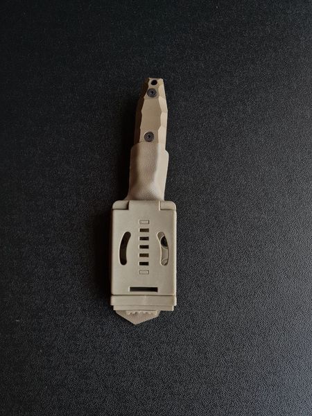 "Sirko" &mdash; Universal Tourist Dagger (polymer tan, handle tan, scabbard tan)