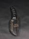 Tactical Knife "Yarchuck" | "Gladiator" Black (Gladiator Helmet and 2014 OZRDNA Engraving)