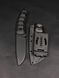 Tactical Knife "Yarchuck" | "Gladiator" Black (Gladiator Helmet and 2014 OZRDNA Engraving)