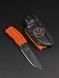 EDC Knife "Korolov" Orange Paracord 18th Brigade Engraving