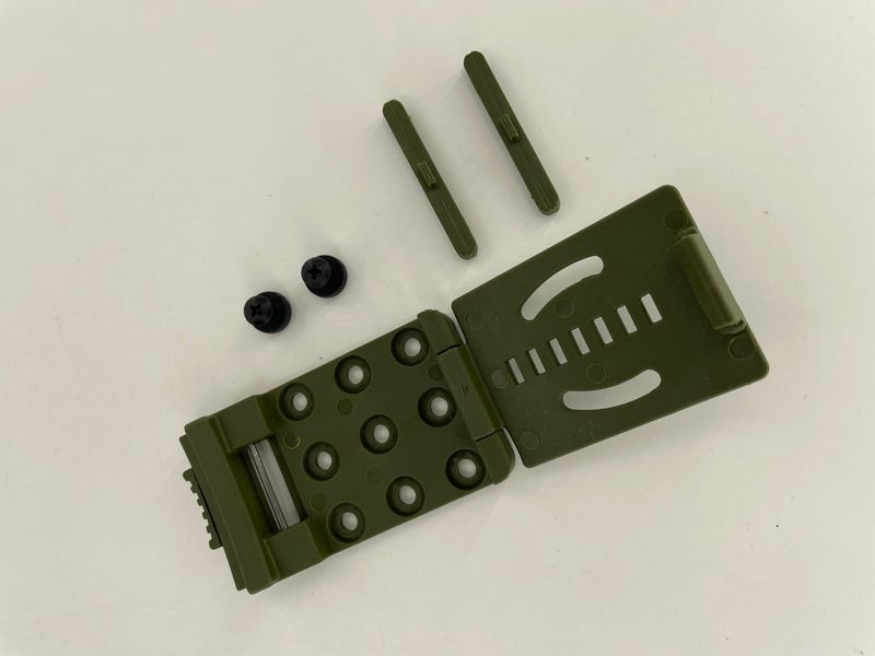 Tek Lok Universal Belt Clip (Fits up to 5 cm), Olive (Price per 1 pc)