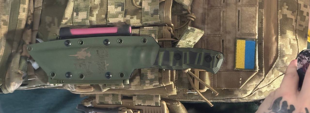 ProstaSTAL knife in field conditions