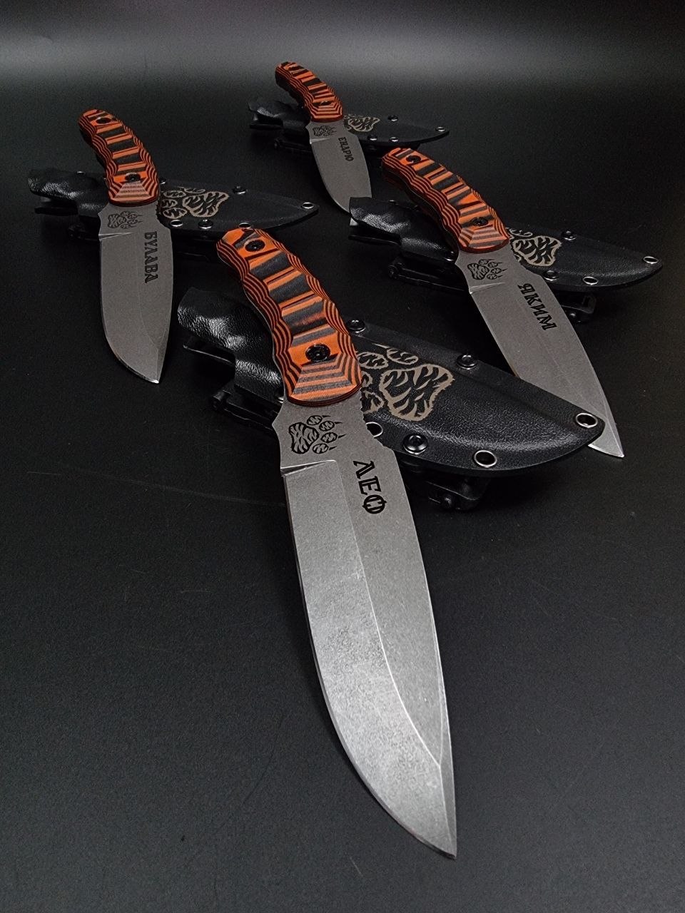Tygrolov knives made in cooperation with military units
